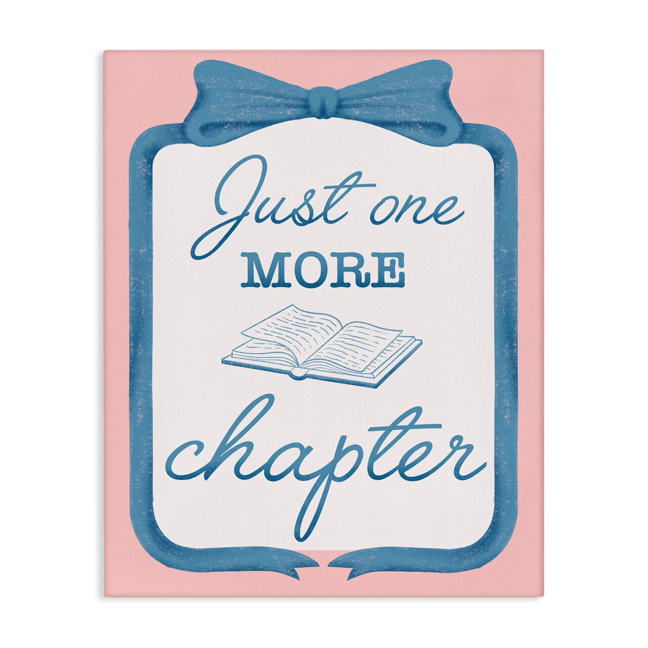 Stupell Industries Chic Just One More Chapter Canvas, design by Marcus Prime